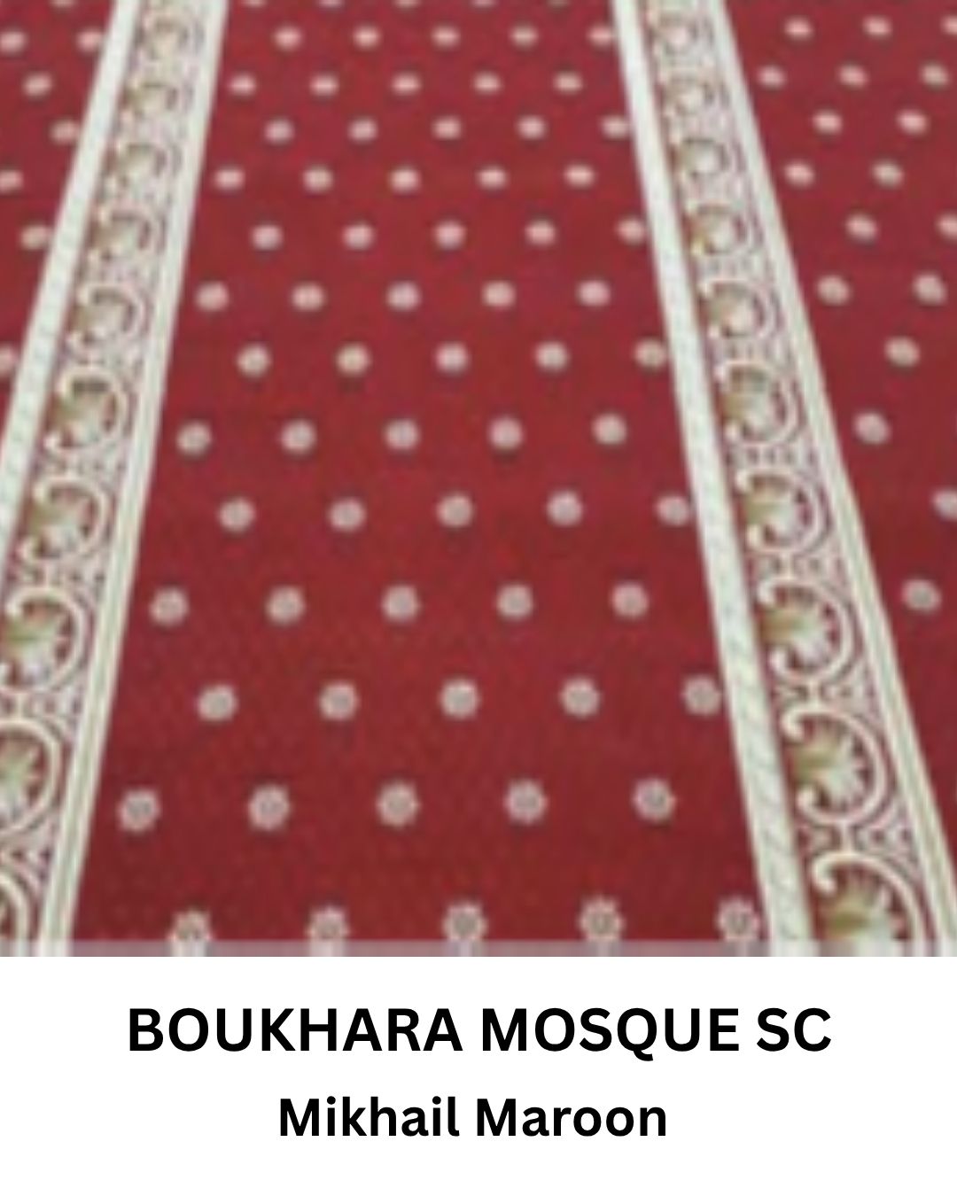 BOUKHARA MOSQUE MIKHAIL MAROON SC