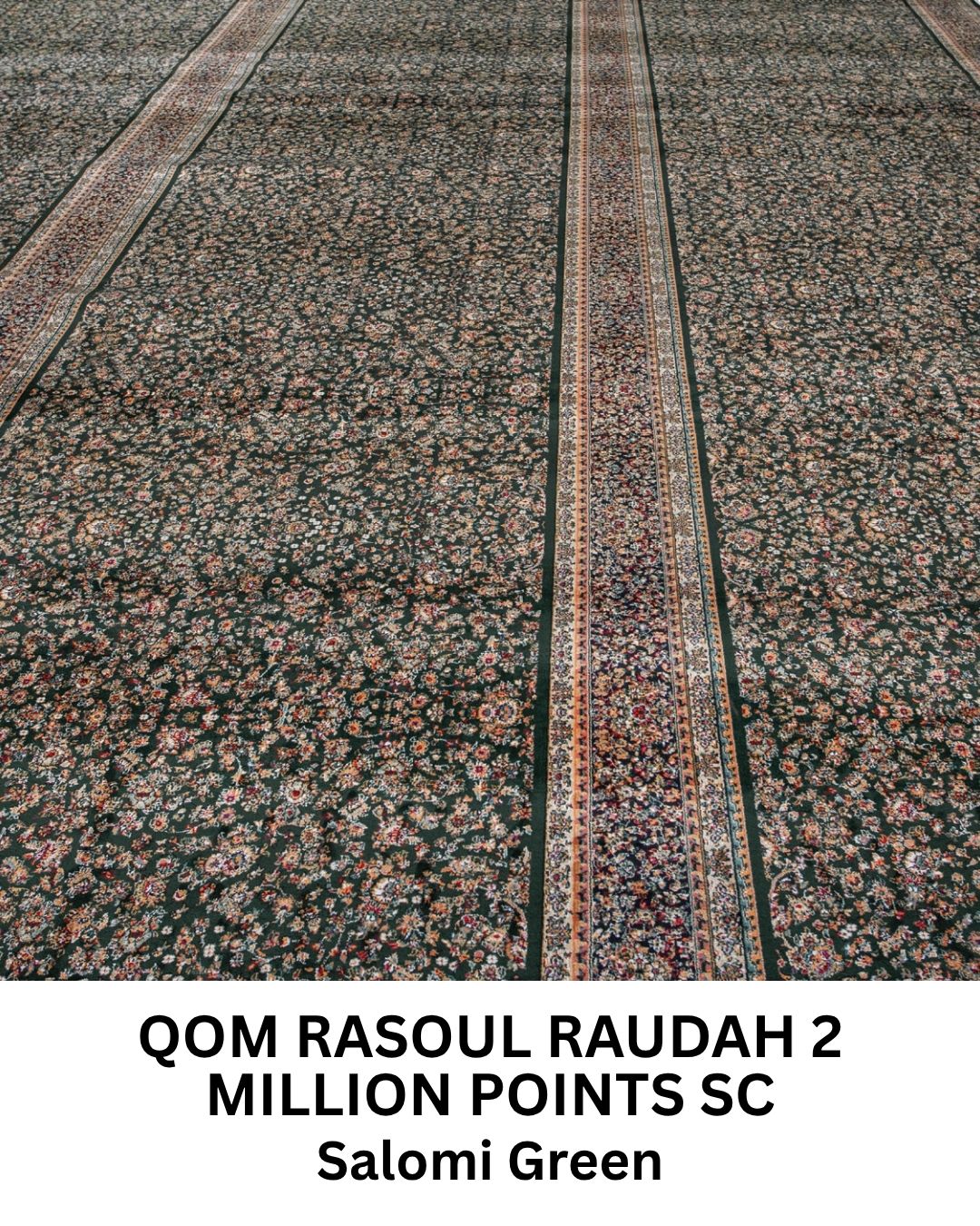 QOM RASOUL RAUDAH 2 MILLION POINTS SALOMI GREEN SC