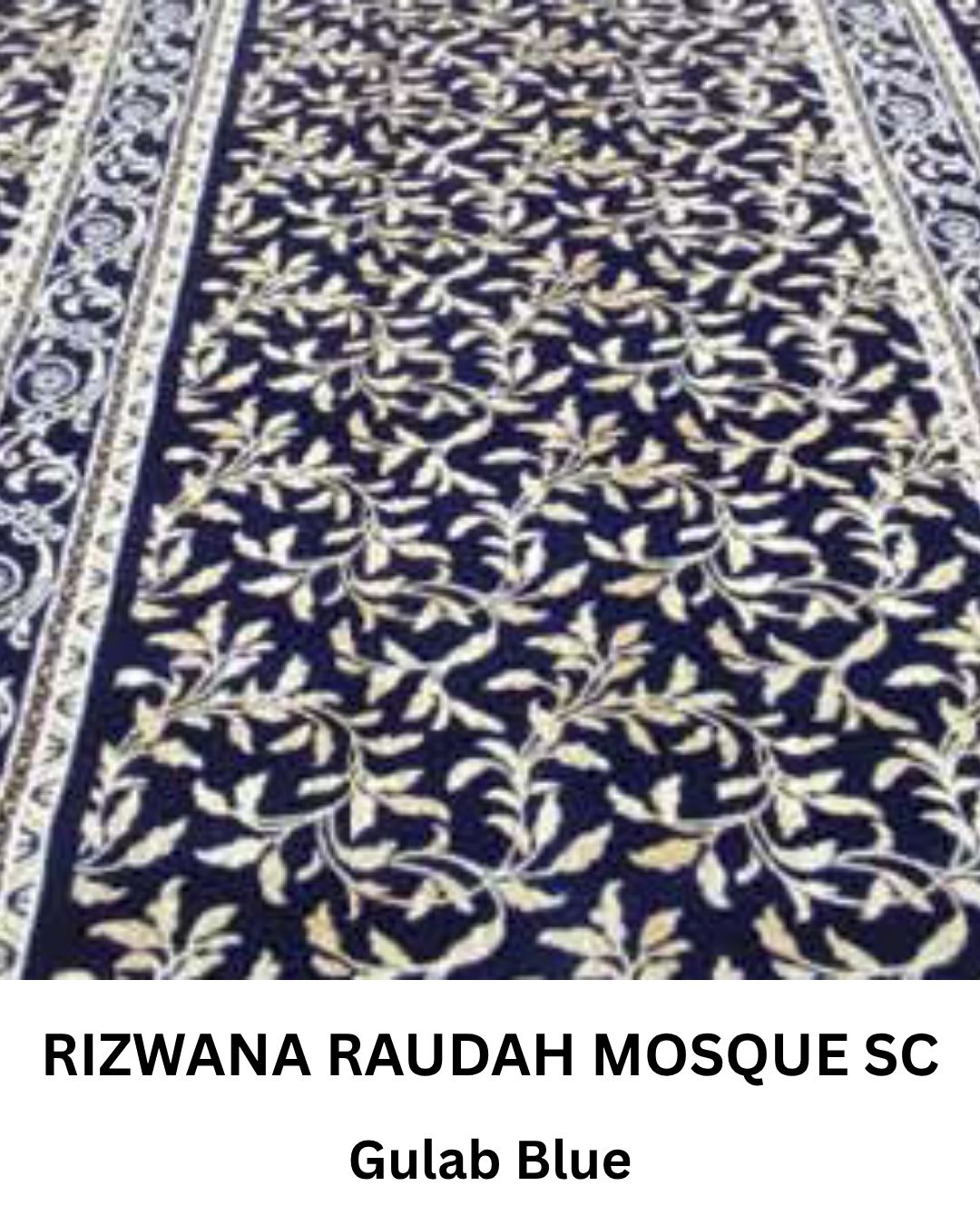 RIZWANA RAUDAH MOSQUE GULAB BLUE SC