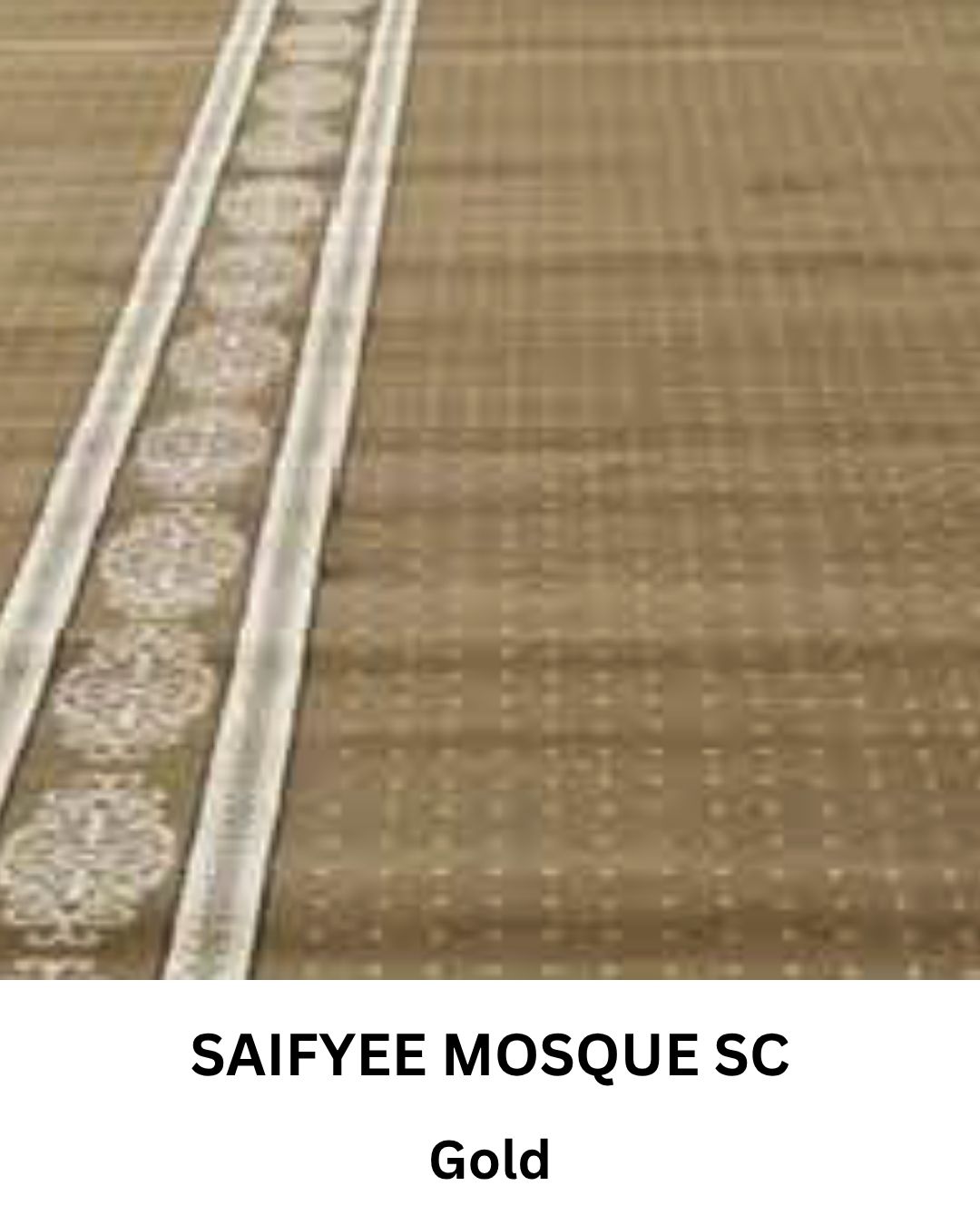 SAIFYEE MOSQUE GOLD SC