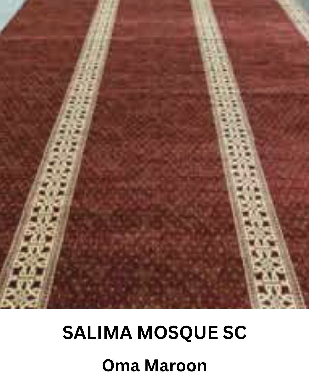 SALIMA MOSQUE OMA MAROON SC