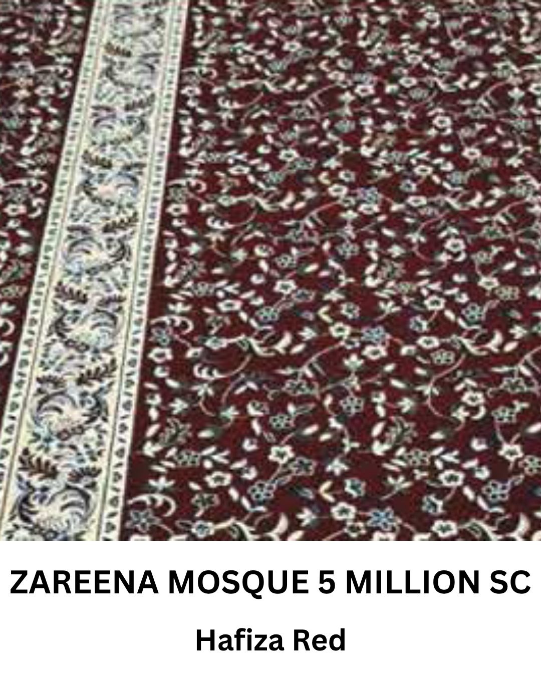 ZAREENA MOSQUE 5 MILLION HAFIZA RED SC